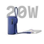 Pack Power Bank Thumboost 5.000mAh + Cable USB-C Azul