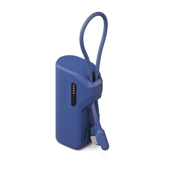 Pack Power Bank Thumboost 5.000mAh + Cable USB-C Azul