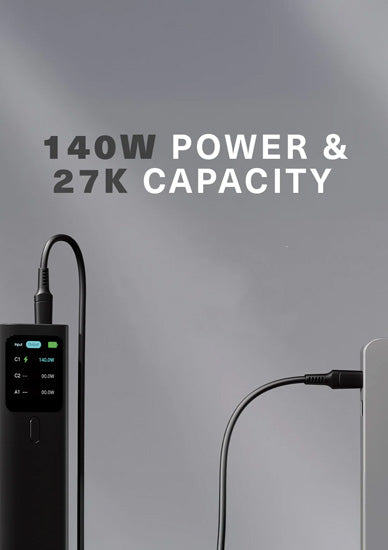 Power Bank HighPWR de 27.000 mAh (148W) para Portátil con Funda