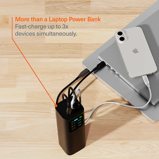 Power Bank HighPWR de 27.000 mAh (148W) para Portátil con Funda