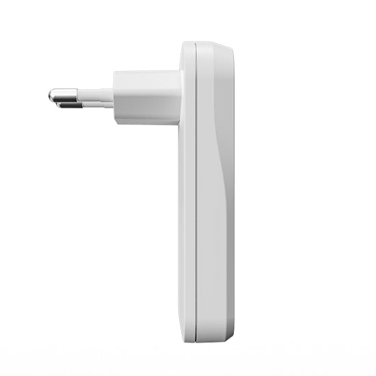Cargador de pared SLIM GaN 30 W con dos puertos USB-C Blanco