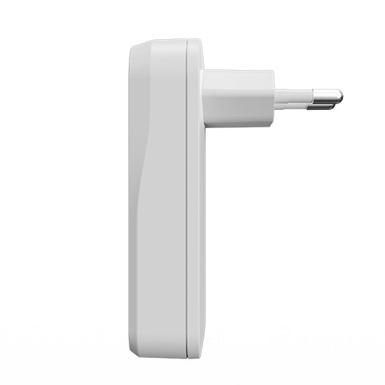 Cargador de pared SLIM GaN 45W con dos puertos USB-C Blanco