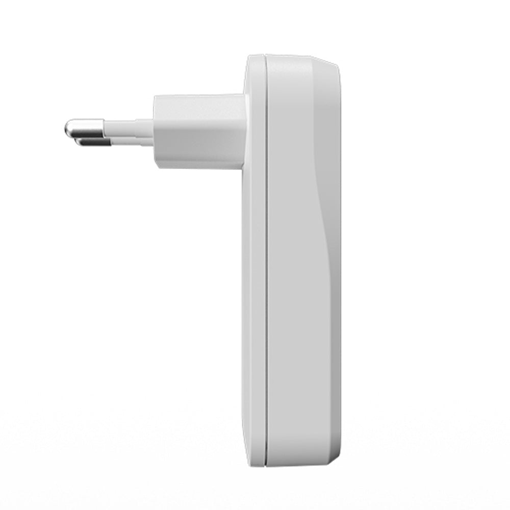 Cargador de pared SLIM GaN de 65 W con dos puertos USB-C Blanco
