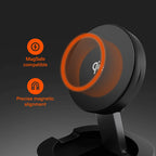 Cargador inalámbrico magnético plegable Qi2 ChargeBase Negro