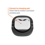 Cargador inalámbrico magnético plegable Qi2 ChargeBase Negro