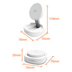Cargador inalámbrico magnético plegable Qi2 ChargeBase Blanco