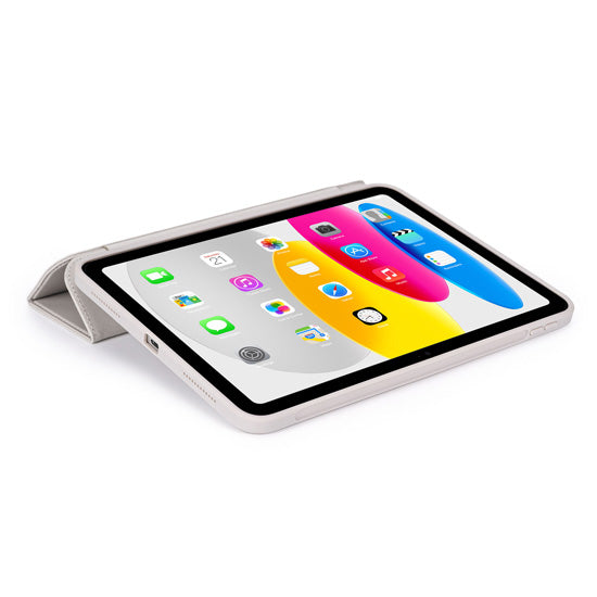 Textured Silicone Slim iPad 11 (A16) & 10.9 (10.ª gen) Clay