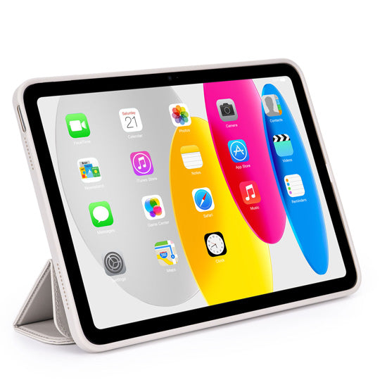 Textured Silicone Slim iPad 11 (A16) & 10.9 (10.ª gen) Clay