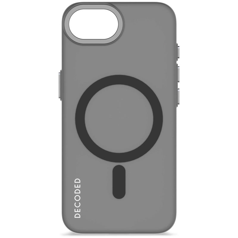 Funda transparente iPhone 17e / 16e Frosted Black