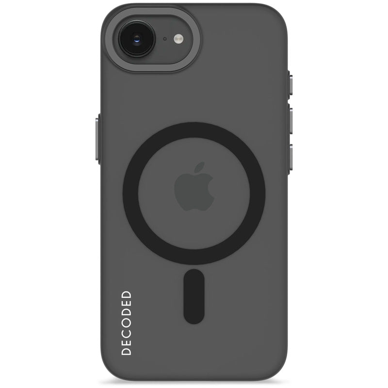Funda transparente iPhone 17e / 16e Frosted Black