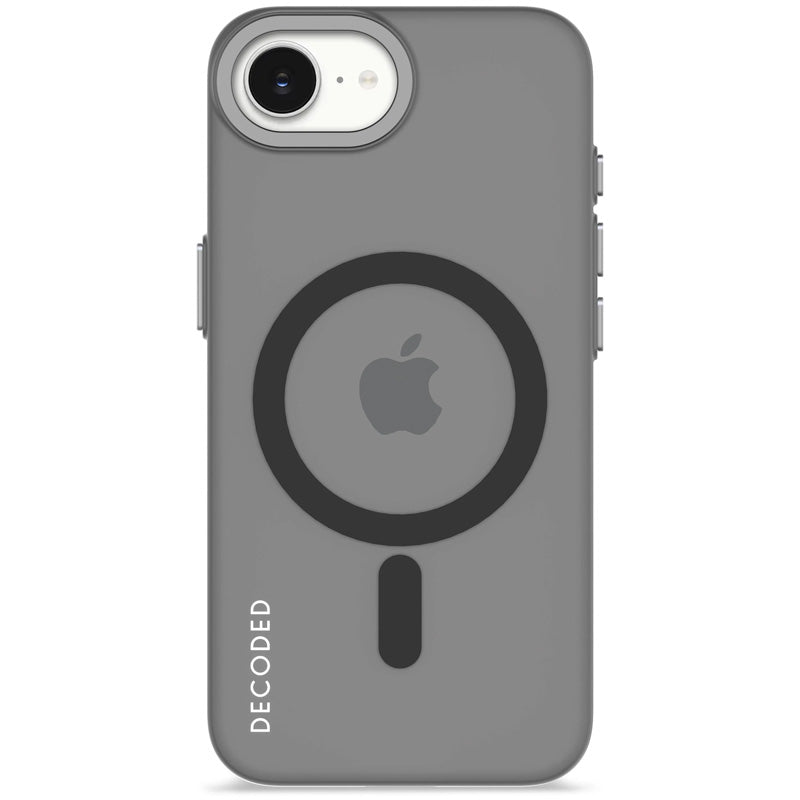 Funda transparente iPhone 17e / 16e Frosted Black