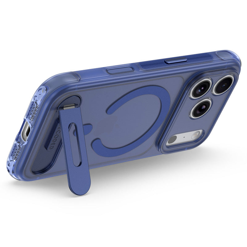 Funda Híbrida MagSafe Antimicrobiana iPhone 18 Pro Max Atlantic Blue