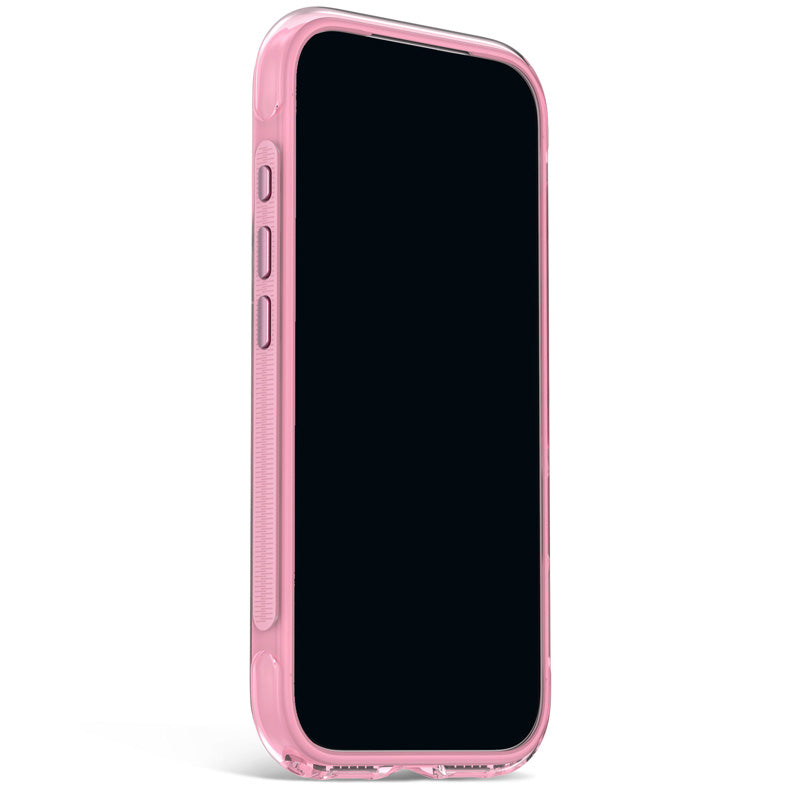 Funda Híbrida MagSafe Antimicrobiana iPhone 18 Pro Max Clear Pink