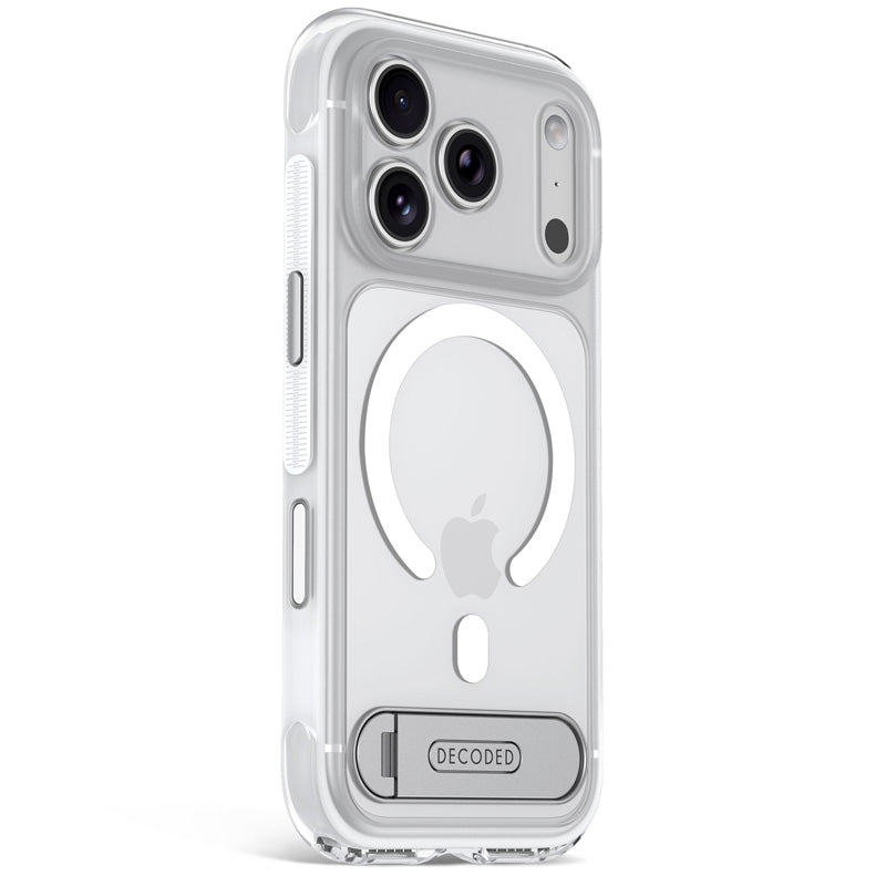 Funda Híbrida Antimicrobiana MagSafe iPhone 18 Pro Max Clear