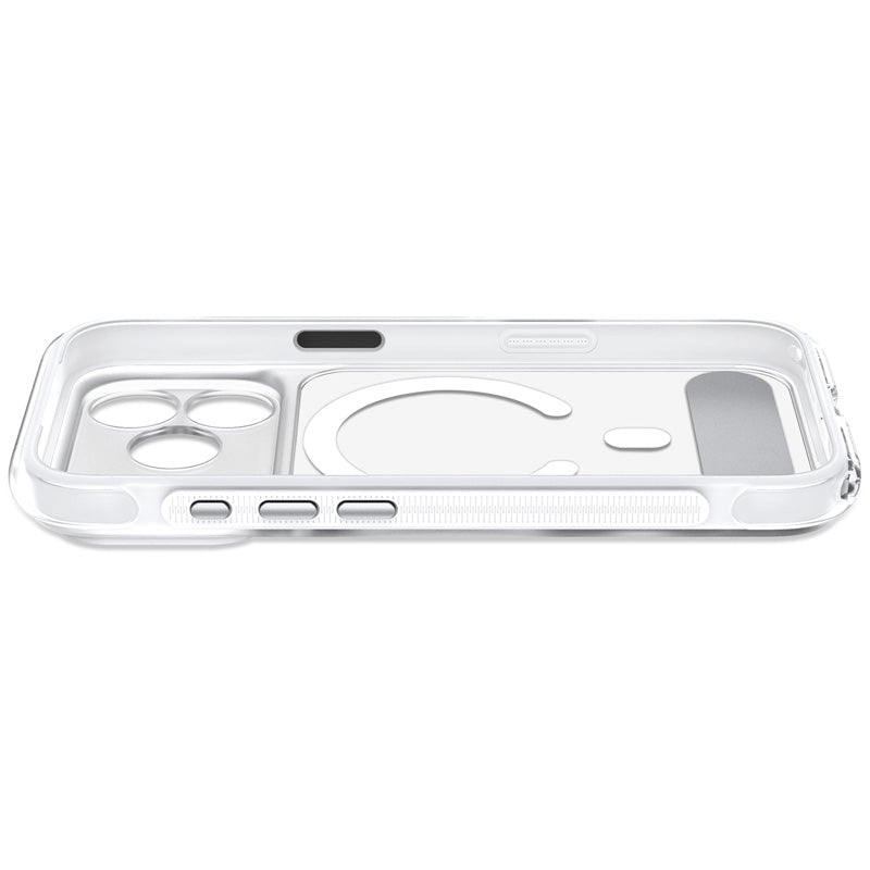 Funda Híbrida Antimicrobiana MagSafe iPhone 18 Pro Max Clear