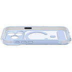 Funda Híbrida MagSafe Antimicrobiana iPhone 18 Pro Max Clear Navy