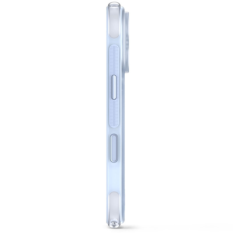 Funda Híbrida MagSafe Antimicrobiana iPhone 18 Pro Max Clear Navy