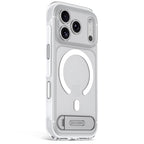 Funda Híbrida MagSafe Antimicrobiana iPhone 18 Pro Max Frosted White