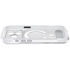 Funda Híbrida MagSafe Antimicrobiana iPhone 18 Pro Max Frosted White