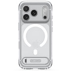 Funda Híbrida MagSafe Antimicrobiana iPhone 18 Pro Max Frosted White