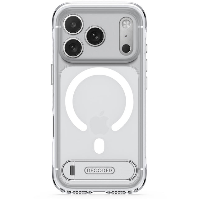 Funda Híbrida MagSafe Antimicrobiana iPhone 18 Pro Max Frosted White