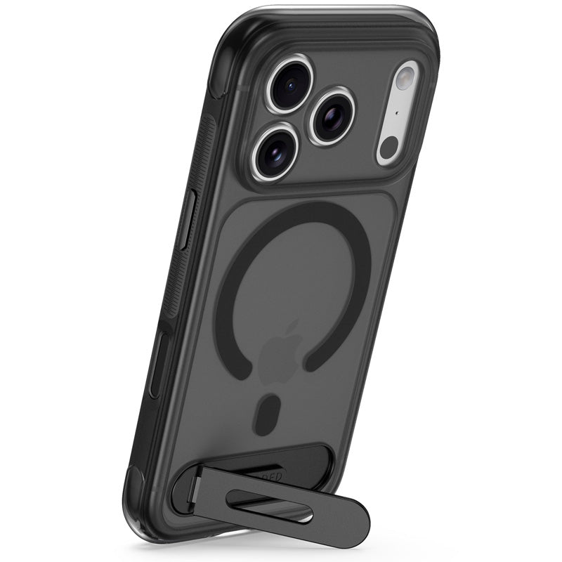 Funda Híbrida MagSafe Antimicrobiana iPhone 18 Pro Max Frosted Black