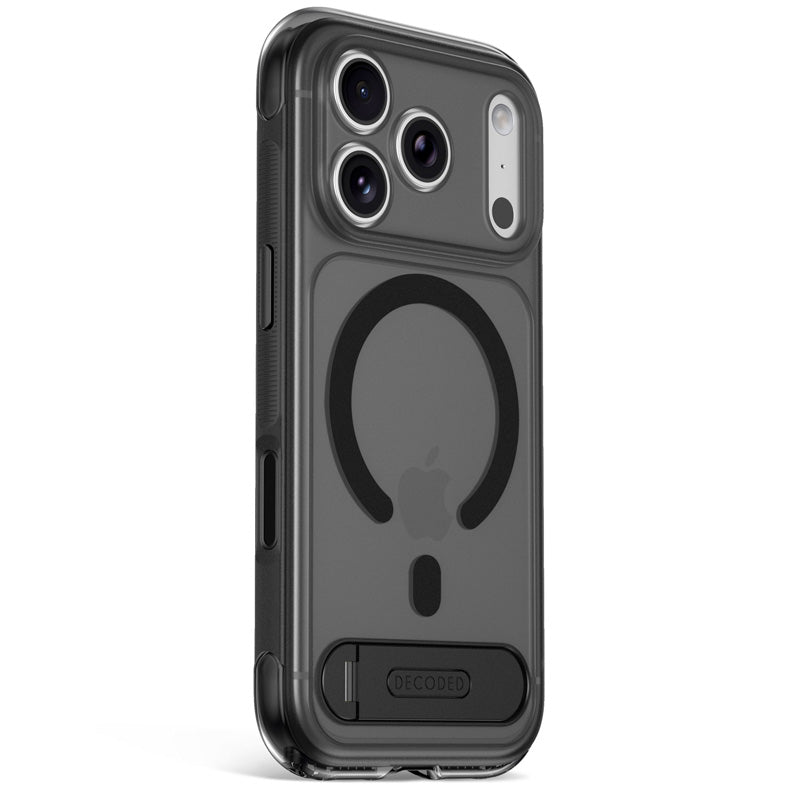 Funda Híbrida MagSafe Antimicrobiana iPhone 18 Pro Max Frosted Black
