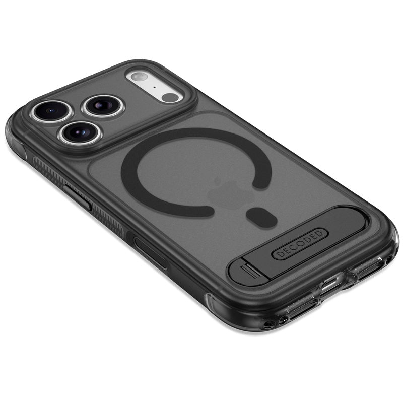 Funda Híbrida MagSafe Antimicrobiana iPhone 18 Pro Max Frosted Black
