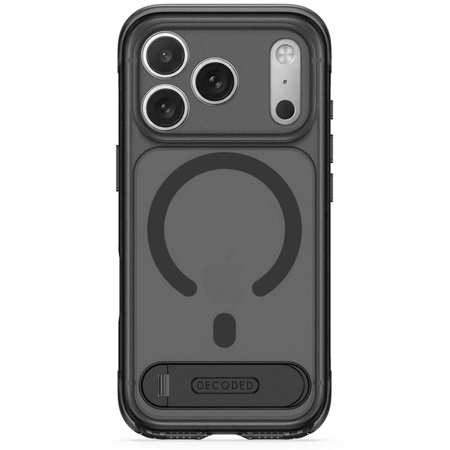 Funda Híbrida MagSafe Antimicrobiana iPhone 18 Pro Max Frosted Black