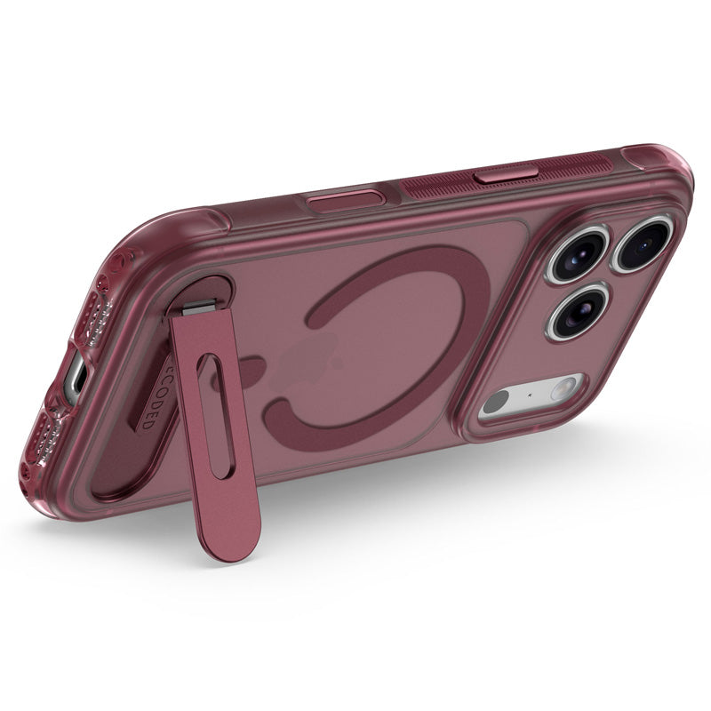 Funda MagSafe Híbrida Antimicrobiana iPhone 18 Pro Max Rose Quartz