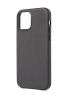 Funda de piel iPhone 12 Mini Negro