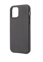 Funda de piel iPhone 12 Mini Negro