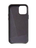 Funda de piel iPhone 12 Mini Negro