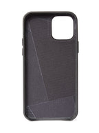 Funda de piel iPhone 12 Mini Negro