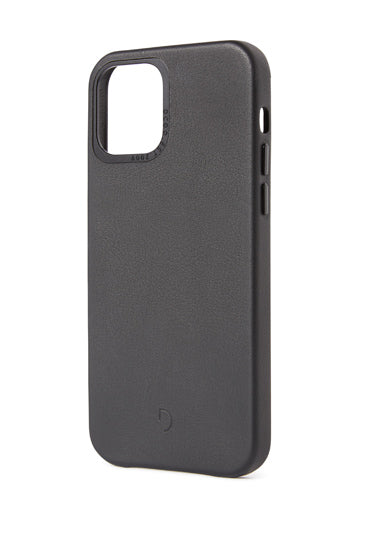 Funda de piel iPhone 12 Mini Negro