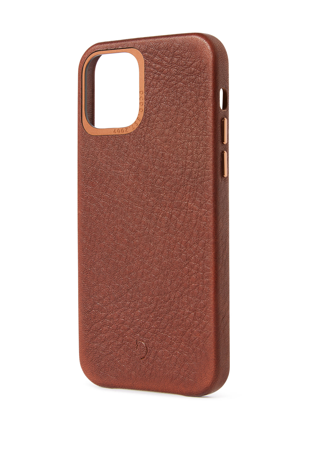 Funda de cuero iPhone 12 Mini Marrón