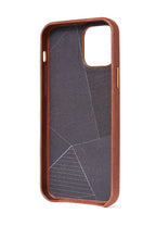 Funda de cuero iPhone 12 Mini Marrón