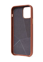 Funda de cuero iPhone 12 Mini Marrón