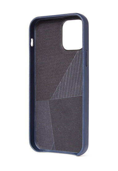 Funda de piel iPhone 12 Mini Azul
