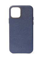 Funda de piel iPhone 12 Mini Azul