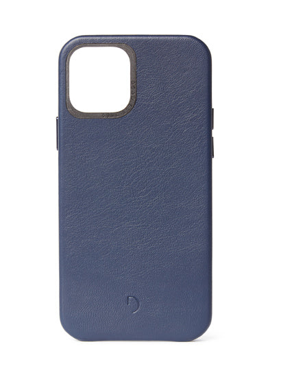 Funda de piel iPhone 12 Mini Azul