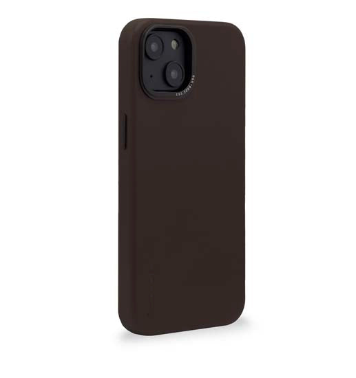 Funda de Cuero MagSafe para iPhone 14 Plus Chocolate
