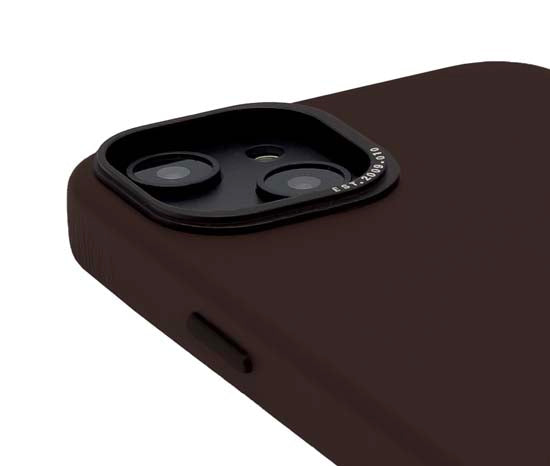 Funda de Cuero MagSafe para iPhone 14 Plus Chocolate