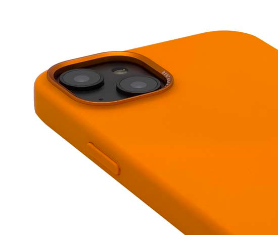 Funda de Silicona Antimicrobiana MagSafe para iPhone 14 Plus Abricot