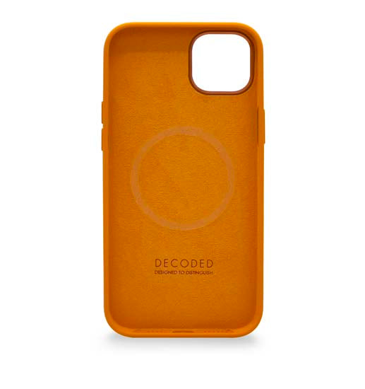 Funda de Silicona Antimicrobiana MagSafe para iPhone 14 Plus Abricot