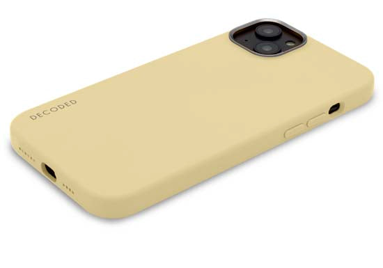 Funda de Silicona Antimicrobiana MagSafe para iPhone 14 Plus Beige