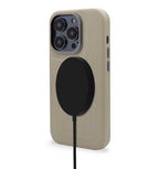 Funda de piel MagSafe para iPhone 14 Pro Max Arcilla