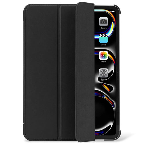 Funda Fina de Silicona Texturizada iPad Pro 11 (M4/M5) Negro