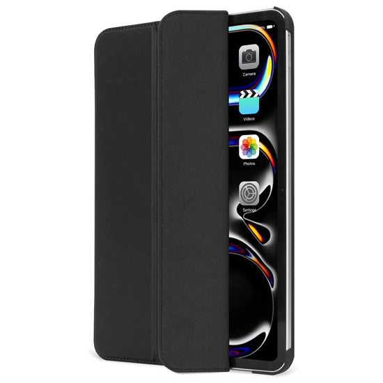 Funda Fina de Silicona Texturizada iPad Pro 11 (M4/M5) Negro