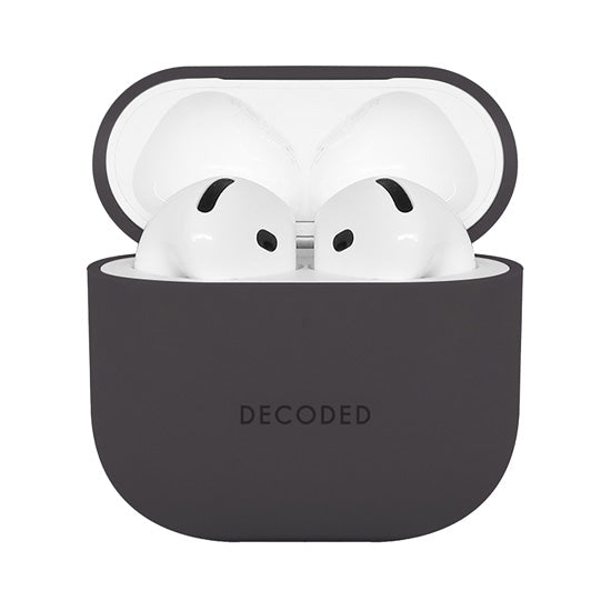 Silicone Aircase para AirPods Gen 4 Negro